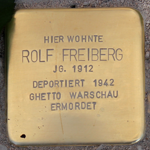 Stolperstein Rolf Freiberg